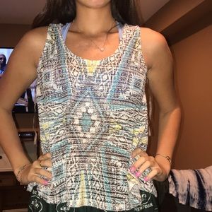 Printed Tank Top